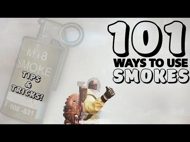 101 WAYS TO USE A SMOKE GRENADE | PUBG Mobile Tips & Tricks