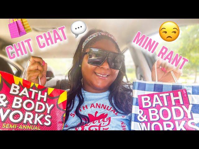 BATH AND BODY WORKS SAS HAUL NUMBER 3 + CHIT CHAT , SAS TIPS , AND MINI RANT