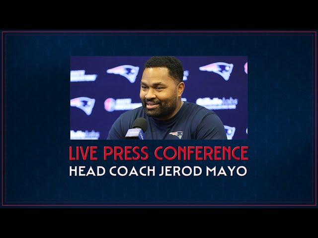 LIVE: Jerod Mayo Press Conference 8/1