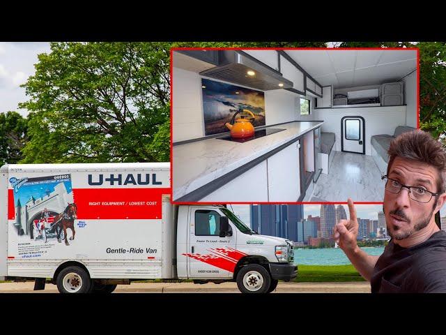 Uhaul to tiny home  | I LIVE HERE