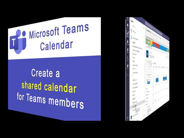 Create a shared calendar in Microsoft Teams