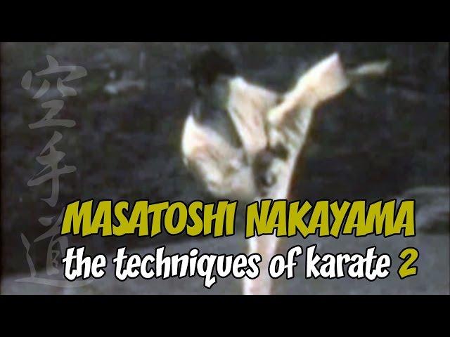 Masatoshi Nakayama. The techniques of karate. Part 2