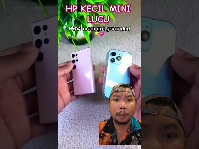 HP KECIL MUNGIL GEMES BANGET!!?? #smartphone #unboxing #tech #gadgets #iphone #miniphone