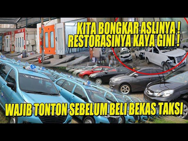 GILA BANGET INI ! RESTORASI MOBIL EX TAKSI DISINI BIKIN MASBANS KAGET, MOBILNYA DIJUAL LEBIH MURAH