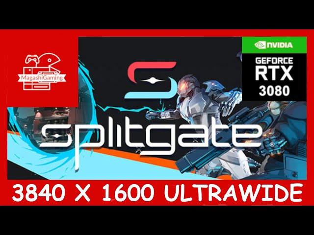 Splitgate - 3840x1600 Ultrawide Gameplay. RTX 3080. G-Sync On. Ultra. Fun Portal Shooter.