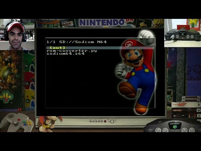 SODIUN - O EMULADOR DE SUPER NINTENDO PARA NINTENDO 64!