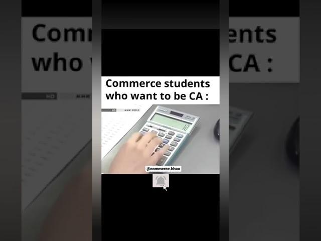 commerce_students_who_wants_to_be_CA || whatsapp status for commerce students CA MOTIVATION #shorts