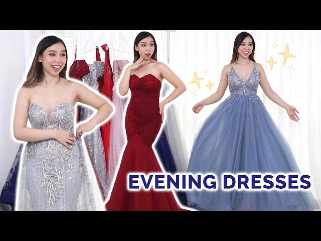 Formal Evening Dress Try-On Haul Part 2  *princess vibes *