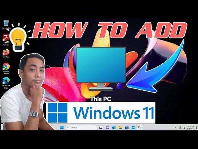 How to Add 'This PC' Icon on Windows 11 Desktop | Quick & Easy Tutorial