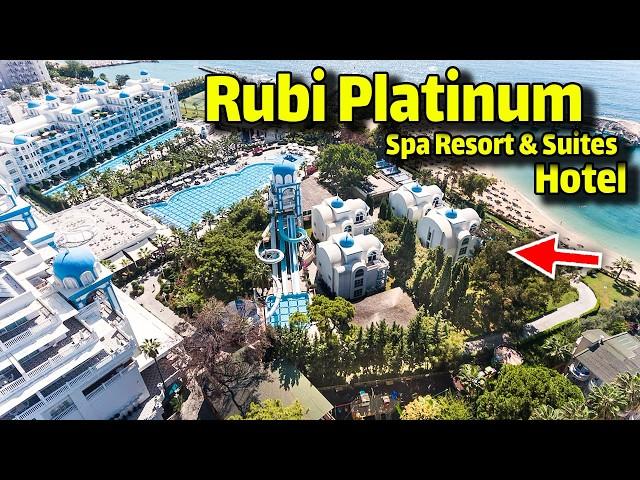 Rubi Platinum Spa Resort & Suites  HOTEL / ANTALYA WALKING TOUR Travel Vlog / Rubi Platinum Alanya