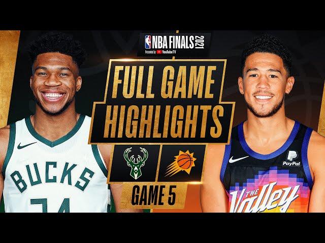 BUCKS at SUNS | FULL GAME 5 NBA FINALS HIGHLIGHTS | July 17, 2021