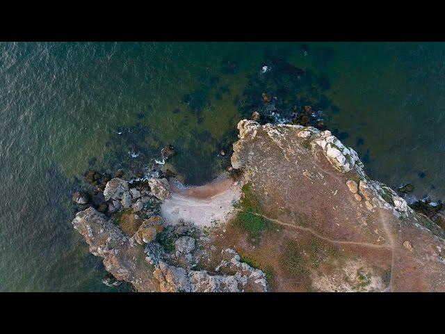 Crimea 4K: General's beaches. Part 3. Cow bay and excavations