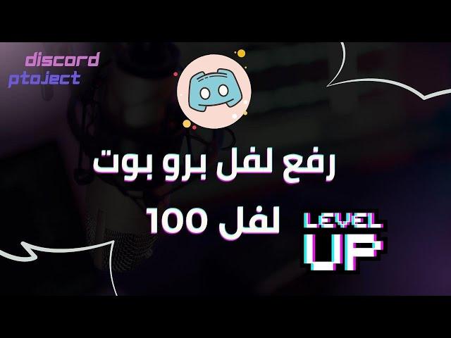 How to increase the level of your Probot account using Auto Kalimat | I reached level 100 in a week