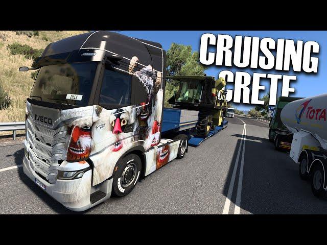 ETS2 | Cruising Crete | Euro Truck Simulator 2 | Cruising Greece | Episode 135