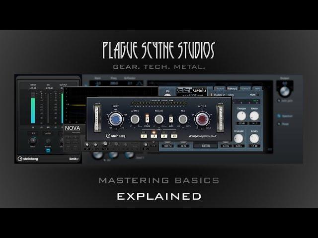 Mastering Basics: EQ, Compression, Limiting - Explained