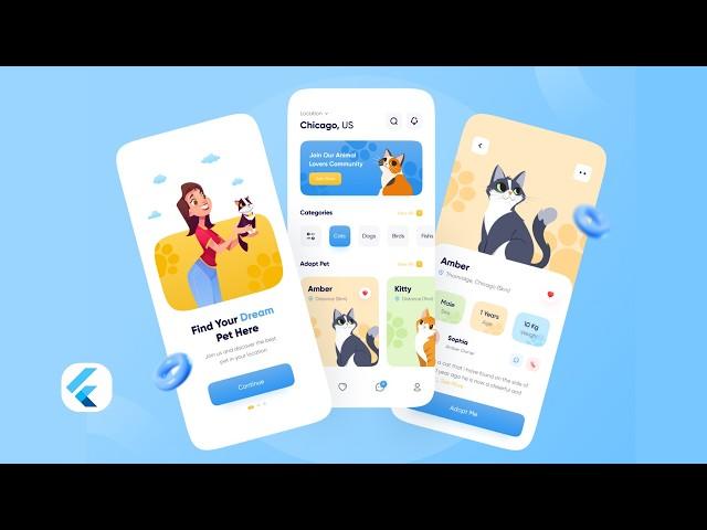 Flutter UI - Pet App