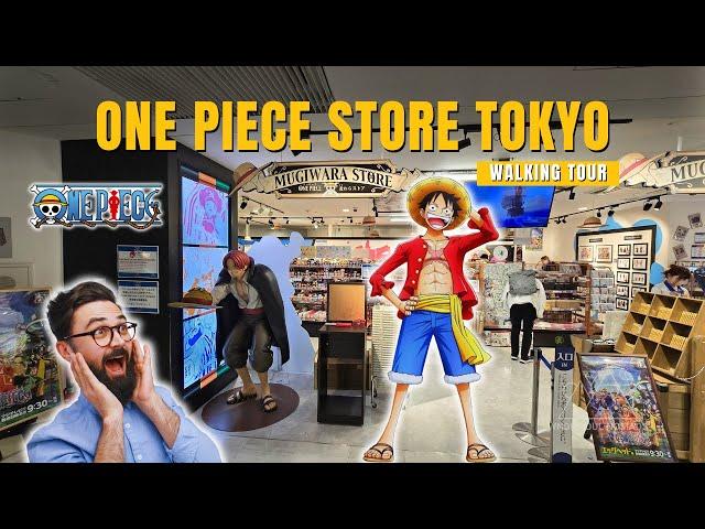 Mugiwara ONE PIECE Store in Shibuya Tokyo Japan | Monkey D Luffy | Walkthrough Tour