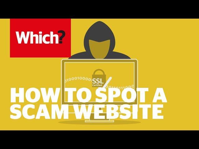 How to spot and avoid scam websites