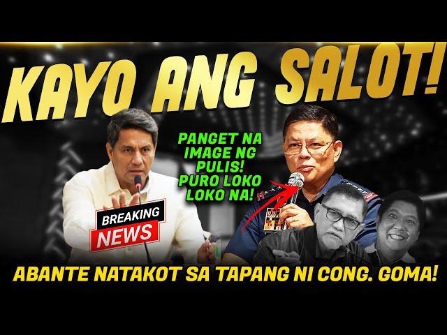 MAKAPANINDIG BALAHIBONG SINAGOT NI RICHARD GOMEZ SI PNP MARBIL ABANTE/CASTRO/ACOP/LUISTRO/QUIMBO