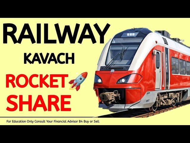 KERNEX MICRO SYSTEMS RAILWAY KAVACH ROCKET SHARE #railtelsharenews #rvnlsharelatestnews #kernex