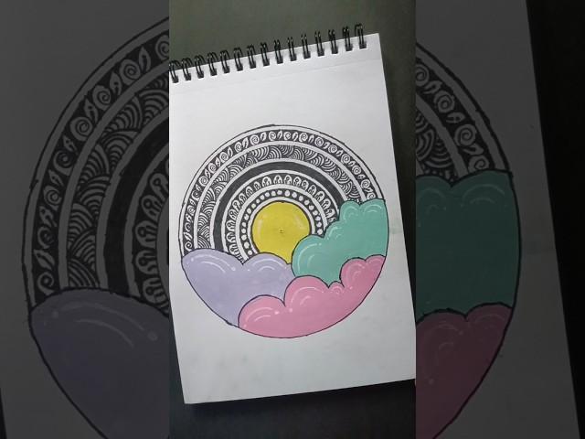 Mandala art #simple painting