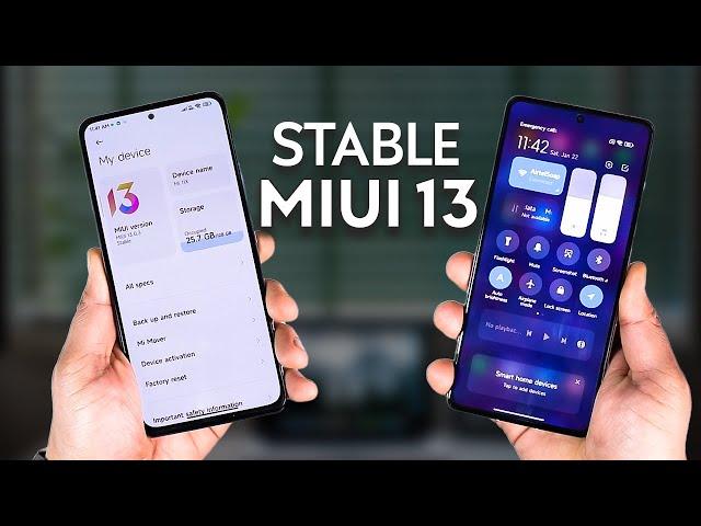 MIUI 13 Stable RELEASED ! Everything You Need to Know 