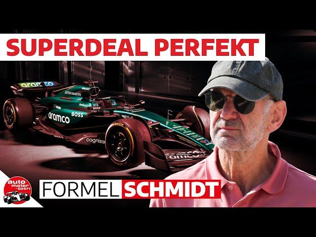 Wird Aston Martin mit Newey Weltmeister? | Formel Schmidt 2024