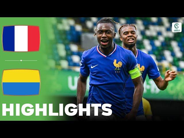 France vs Ukraine | Highlights | U19 European Championship Semi Final 25-07-2024