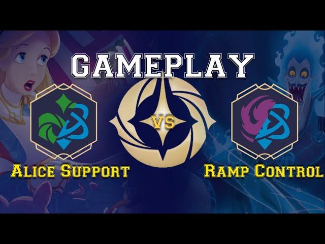 Alice Support Combo vs Ramp Control Gameplay