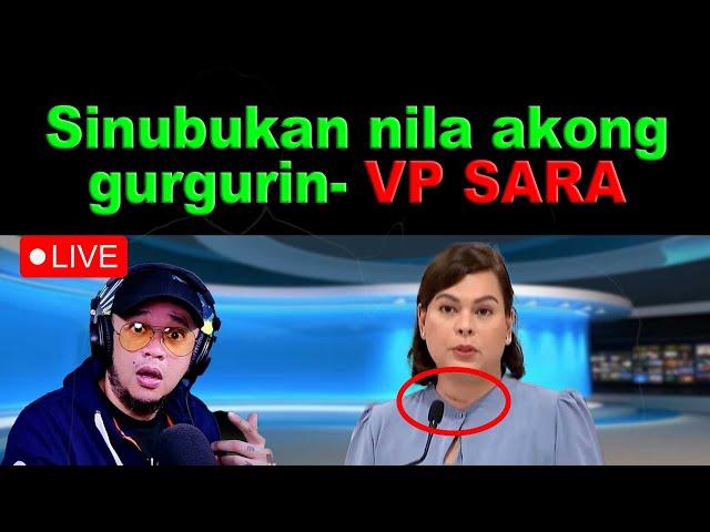 Sinubukan nila akong gurgurin- VP SARA