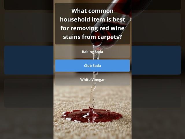 "Surprising Hack for Red Wine Stains!"