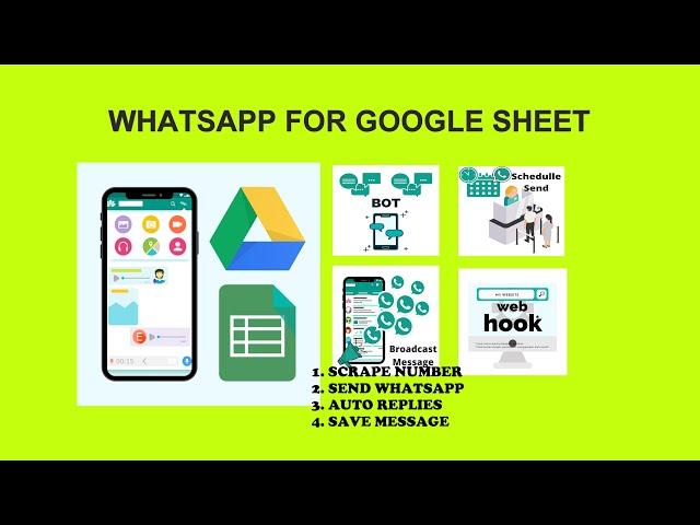 Whatsapp for Google Sheet 2024