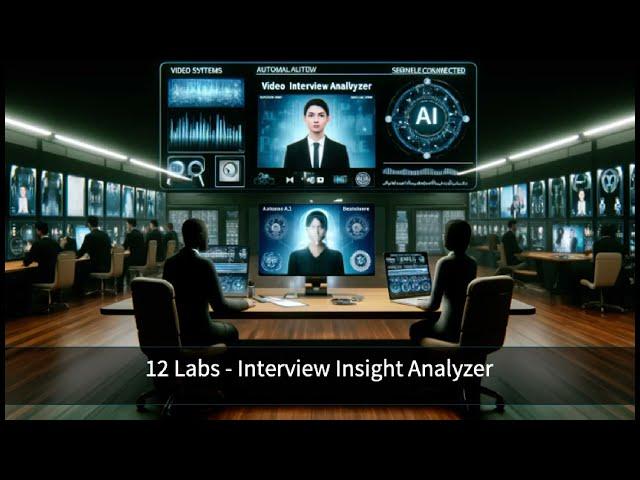 12 Labs - Interview Insight Analyzer (LABLAB.AI Hackathon)