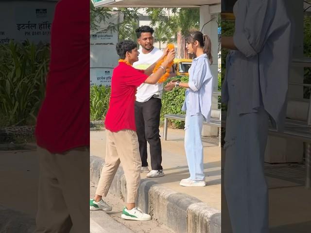 Fake Marriage Prank on Cute Girl  #fakemarriageprank #Randomgirl ​⁠@Lappusachin295