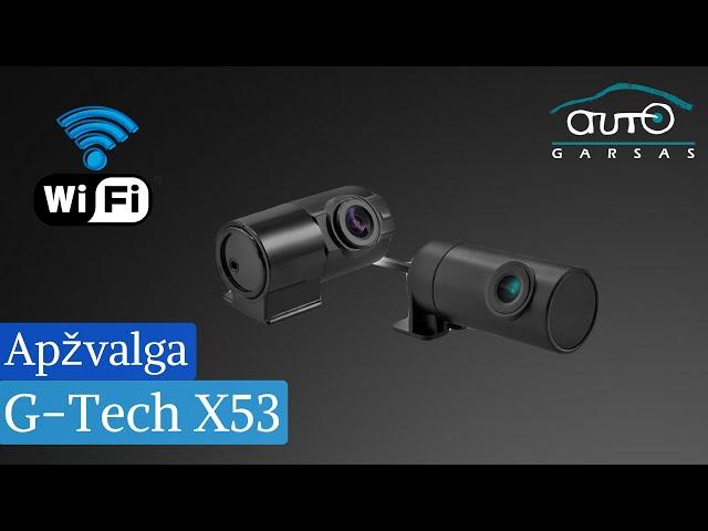 AG | Kompaktiškiausias FULL HD vaizdo registratorius? - Neoline G-TECH X53 APŽVALGA