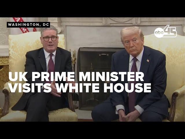 FULL: Trump discusses fired veterans, Ukraine war, Biden during visit with UK Prime Minister