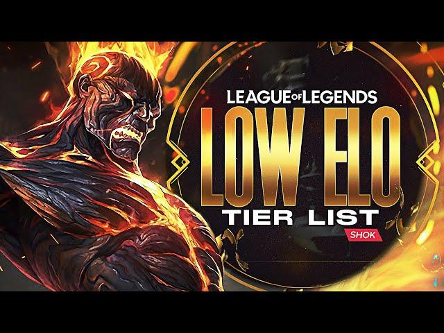 SEASON 14 LOW ELO TIER LIST (MID LANE)