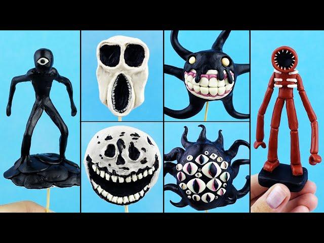 SCRIMERS from plasticine. All Monsters from the ROBLOX DOOR - Roblox Doors | Modeling OK