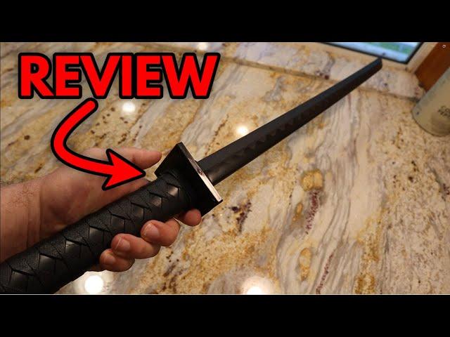 Best Ninja Training Sword Review and Demo | Ninja Sword Amazon Product Review!