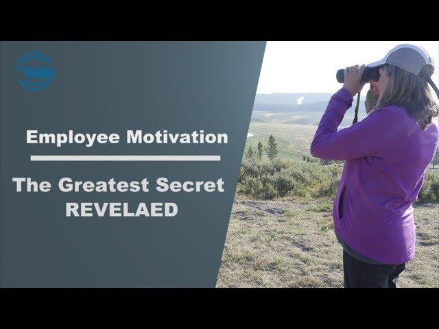 The Secret Tool to Employee Motivation Revealed