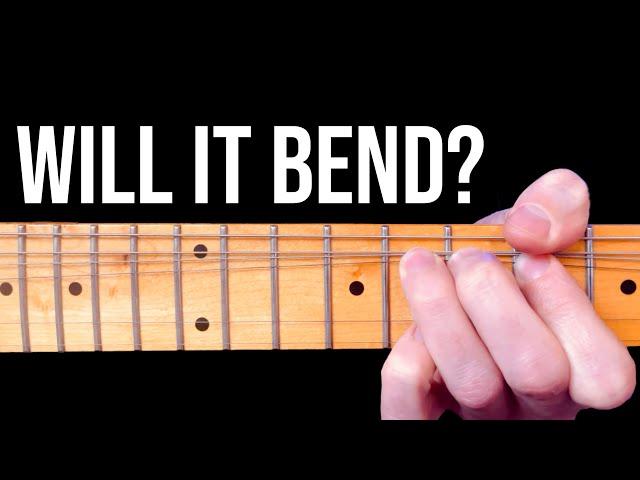 Guitar Bending Techniques for Tuning & Precision