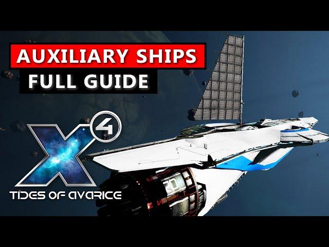 Auxiliary Ships Guide - X4 Foundations - Captain Collins