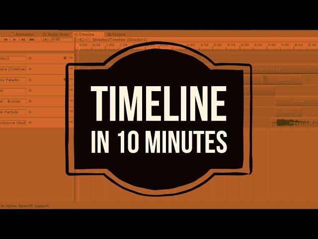 How to use Unity3D Timeline in 10 minutes