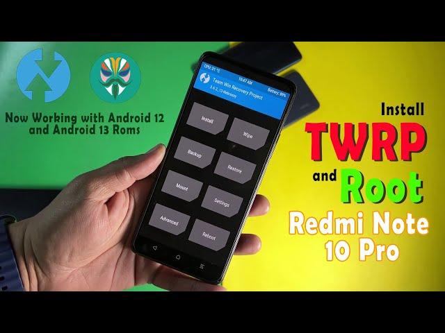 How to Root and Install TWRP on Redmi Note 10 Pro  2023