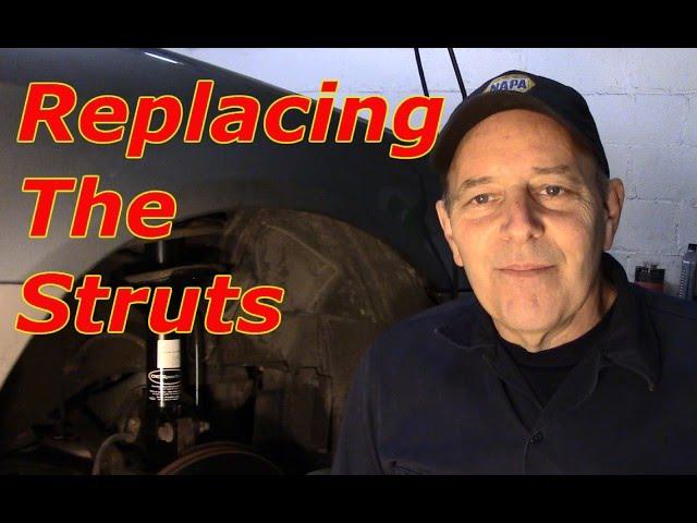 How to replace front struts on a Subaru Outback