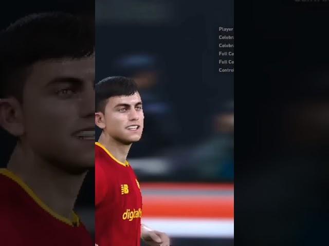 Paulo Dybala Goal Roma vs Salzburg 2023 - Pes Pc Game#shorts