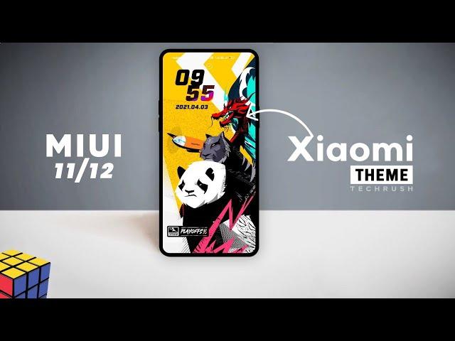 VERY UNIQUE  XIAOMI MIUI 11 OR MIUI 12 THEME DOWNLOAD || ANIMATED REDMI THEME