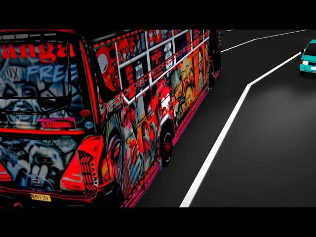 BUS SIMULATOR INDONESIA KENYAN MATATU LIVERY SKINS  (DETOX) NDOVU KUU