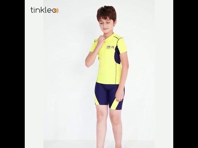 Sunny Beach! 2020 Autumn And Winter Hot Spring New Children's Swimsuit Angle Split For Boys