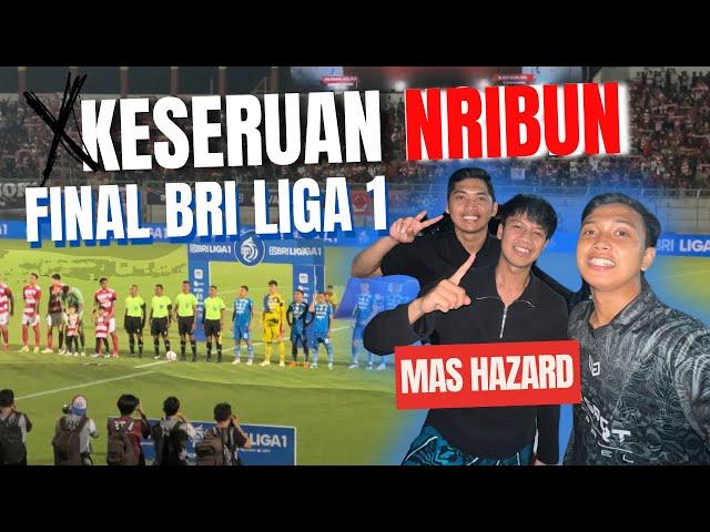 Nonton Final BRI LIGA 1 Madura United VS Persib Bandung!!! Di Bangkalan bareng Mas Hazard